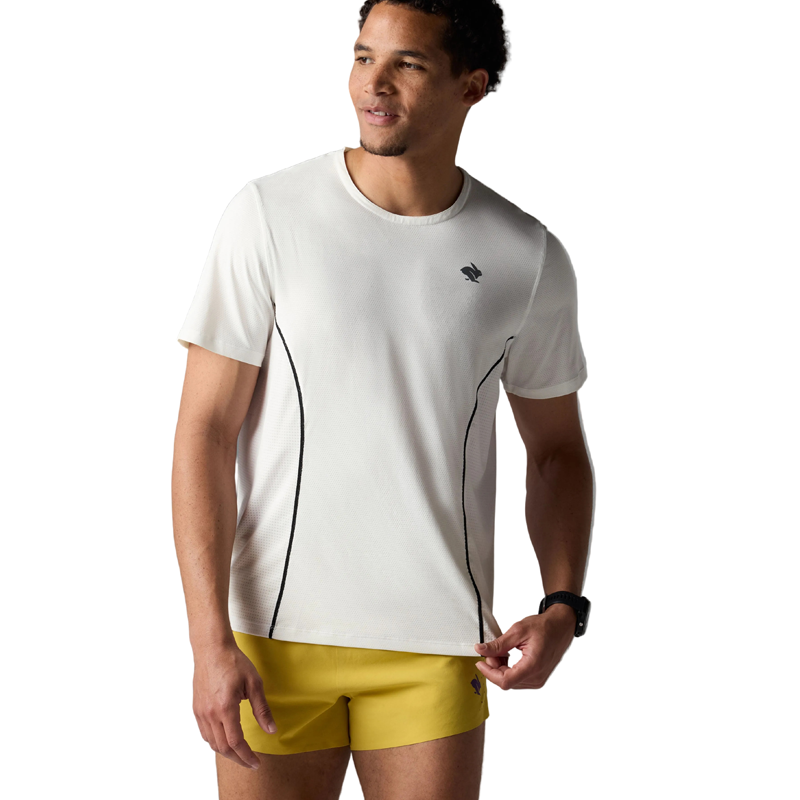 rabbit - Tempo Tee SS - White - Men's