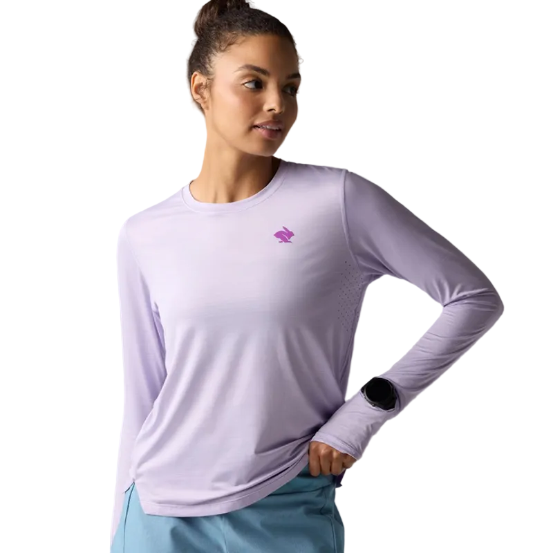 rabbit - UPF Tee LS - Pastel Lilac - Women's