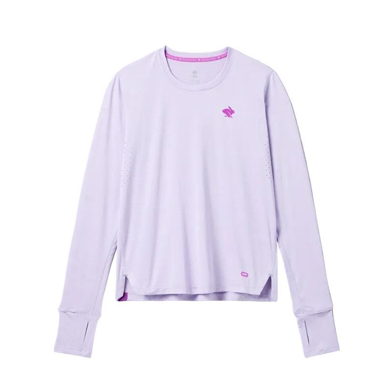 rabbit - UPF Tee LS - Pastel Lilac - Women's