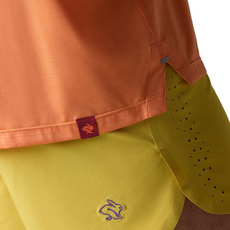 rabbit - UPF Tee SS - Nectarine - Men's