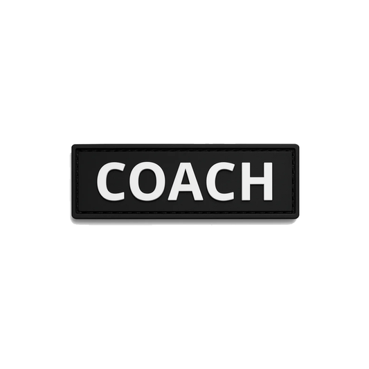 RDRC - Patch - Coach (White on Black)