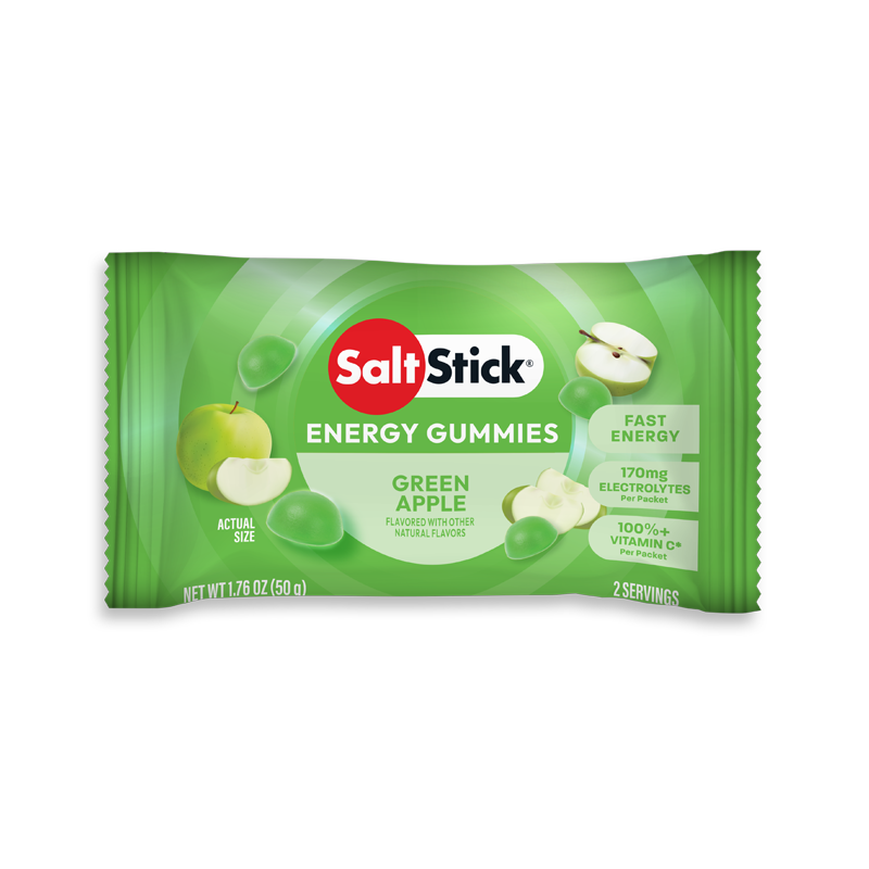 Saltstick - Energy Gummies - Green Apple