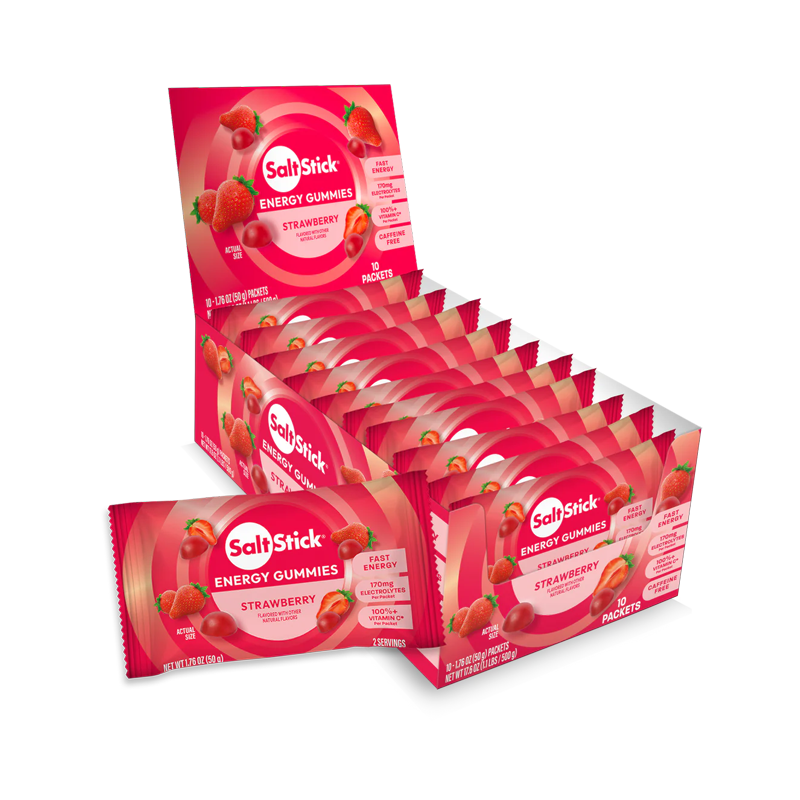 Saltstick - Energy Gummies - Strawberry