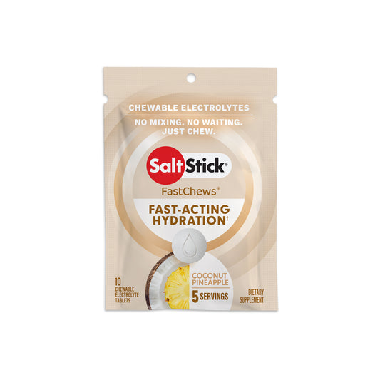 SaltStick - FastChews - Coconut Pineapple - 10 Tablets Packet