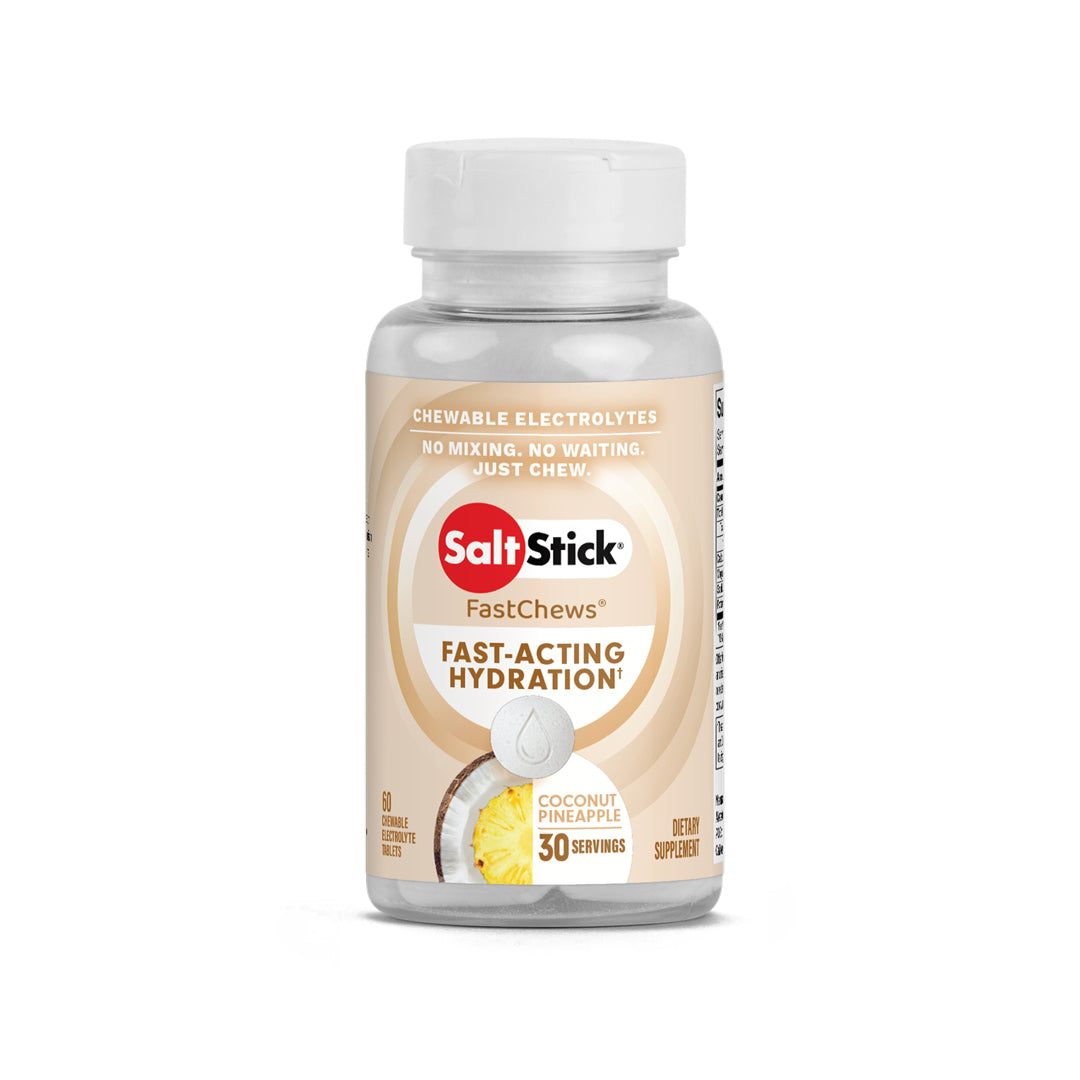 SaltStick - FastChews - Coconut Pineapple - 60 Tablets Bottle