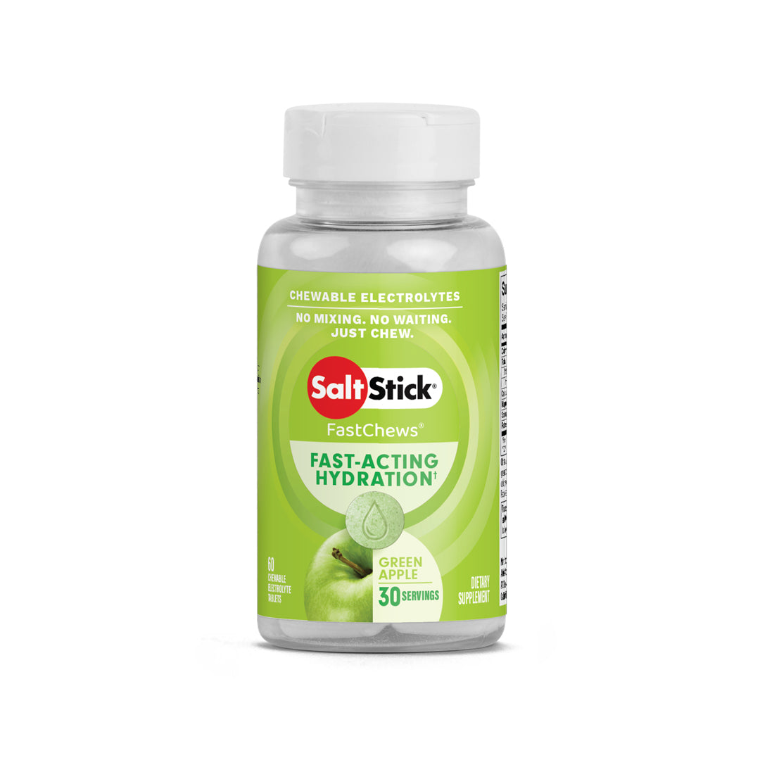 SaltStick - FastChews - Green Apple - 60 Tablets Bottle