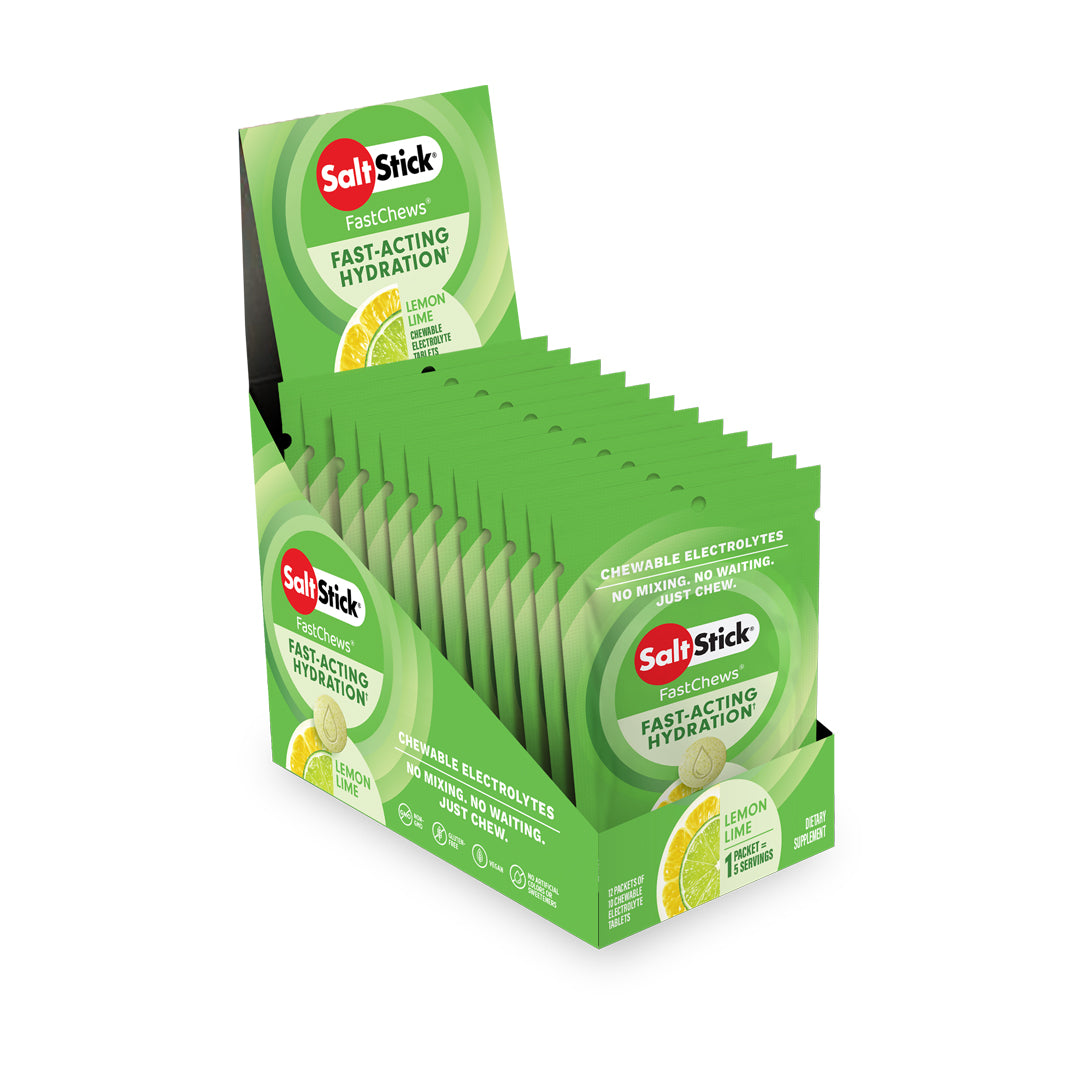 SaltStick - FastChews - Lemon Lime - 10 Tablets Packet