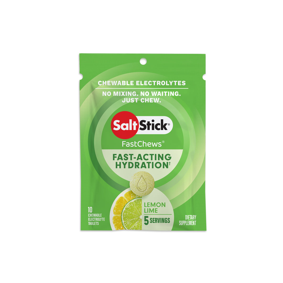 SaltStick - FastChews - Lemon Lime - 10 Tablets Packet