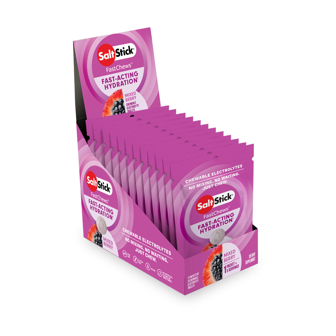 SaltStick - FastChews - Mixed Berry - 10 Tablets Packet