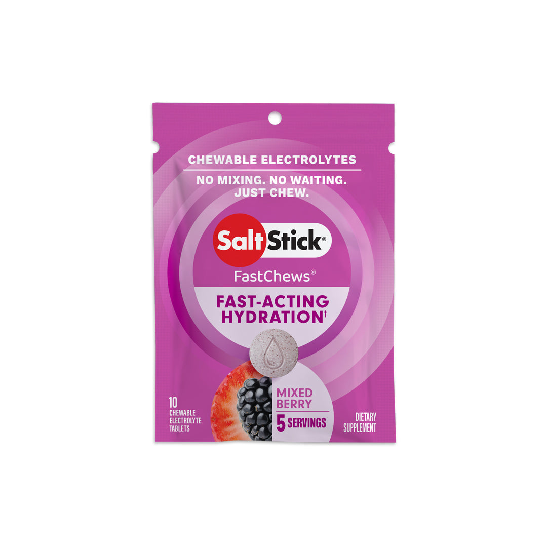 SaltStick - FastChews - Mixed Berry - 10 Tablets Packet