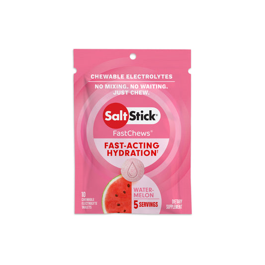 SaltStick - FastChews - Watermelon - 10 Tablets Packet