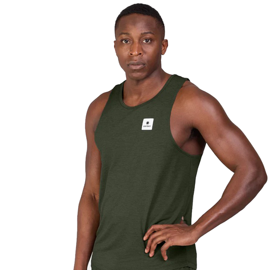 Saysky - Clean Combat Pro Singlet - Green - Men's