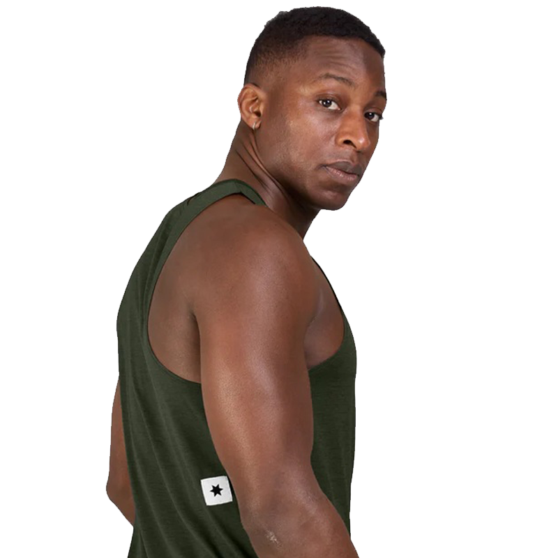 Saysky - Clean Combat Pro Singlet - Green - Men's