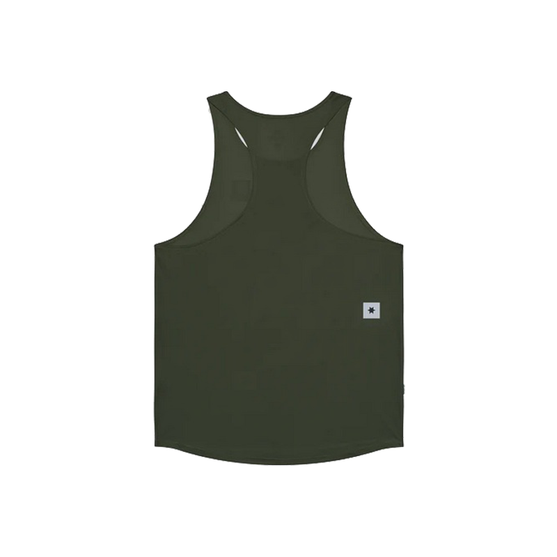 Saysky - Clean Flow Singlet - Green - Men's