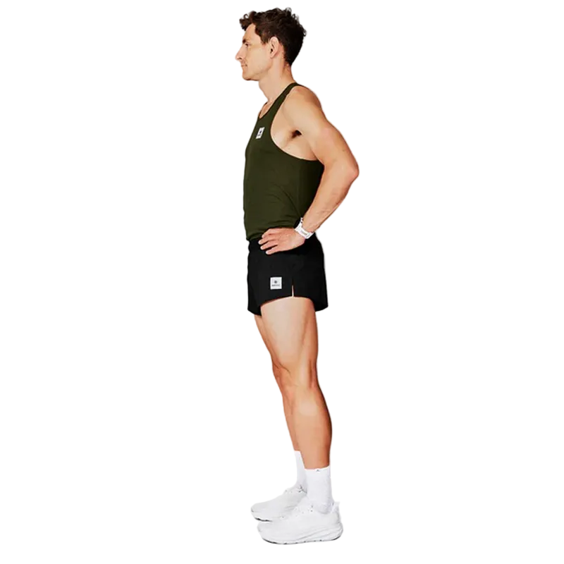 Saysky - Clean Flow Singlet - Green - Men's