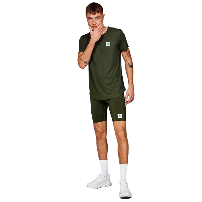 Saysky - Clean Flow T-Shirt - Green - Men's