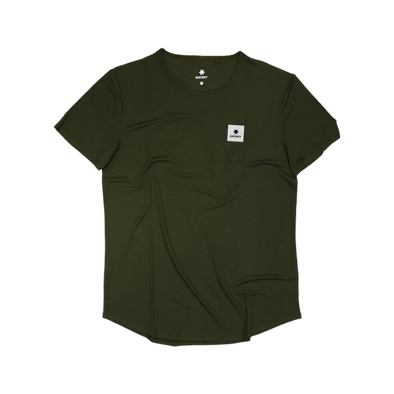 Saysky - Clean Flow T-Shirt - Green - Men's