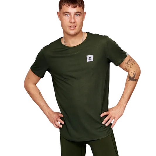 Saysky - Clean Flow T-Shirt - Green - Men's