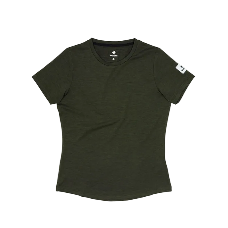 Saysky - Clean Pace T-Shirt - Green - Women's