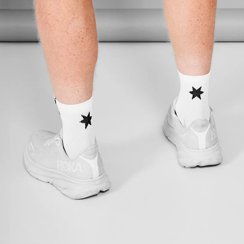 Saysky - Combat Quarter Socks - White - Unisex