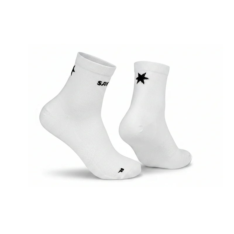 Saysky - Combat Quarter Socks - White - Unisex