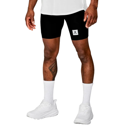 Saysky - Flow+ Race Short Tights 7" - Black - Men's