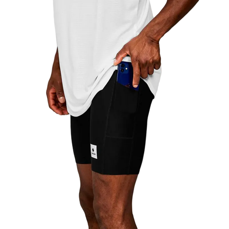 Saysky - Flow+ Race Short Tights 7" - Black - Men's