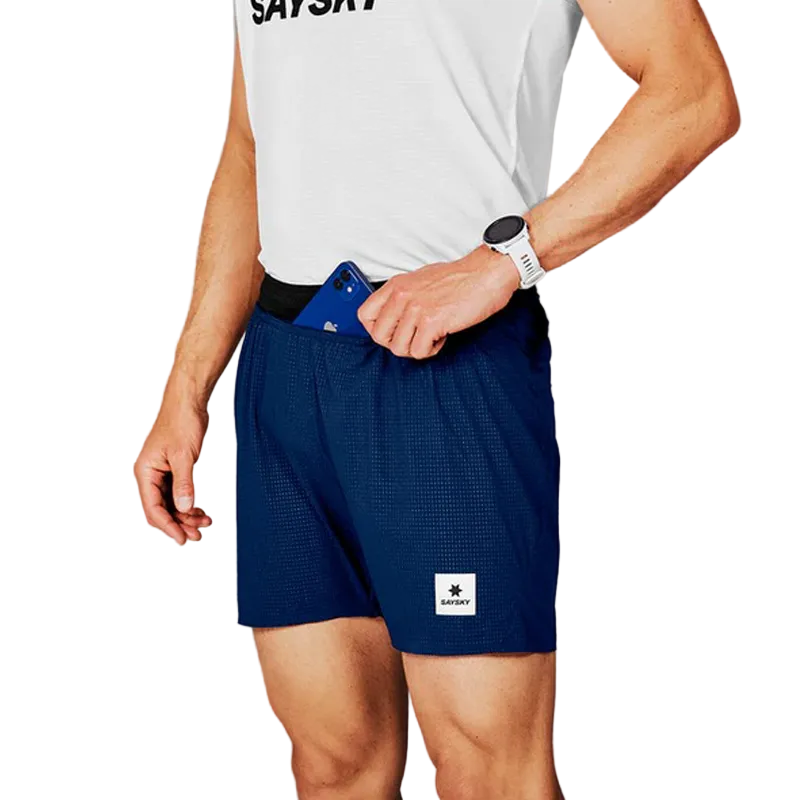 Saysky - Flow Shorts 5" - Blue - Men's
