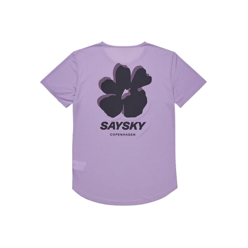 Saysky - Flower Flow T-Shirt - Purple - Men's