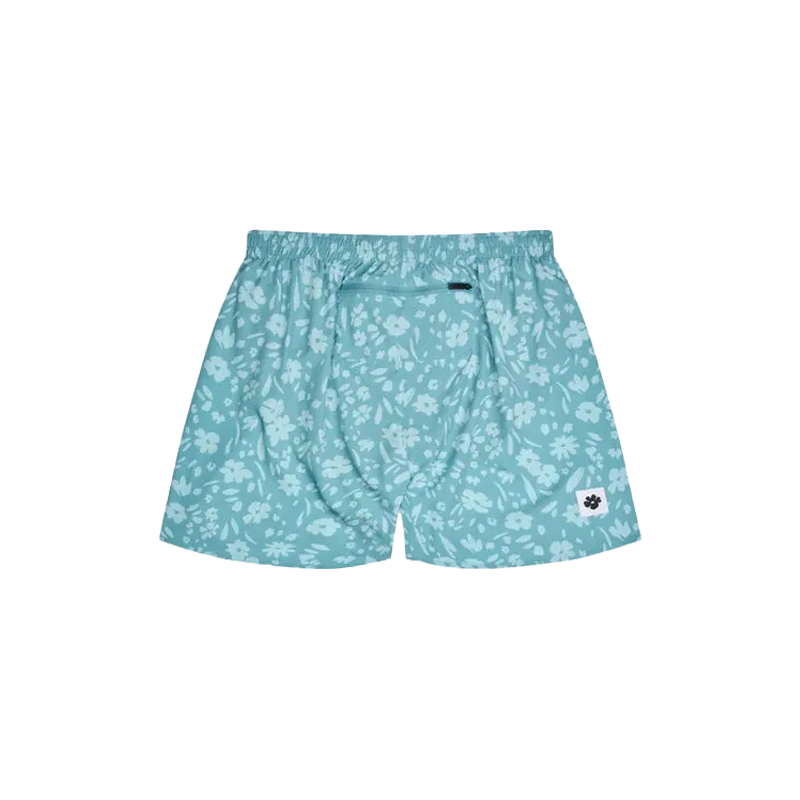 Saysky - Flower Pace Shorts 5" - Light Blue Flower - Men's