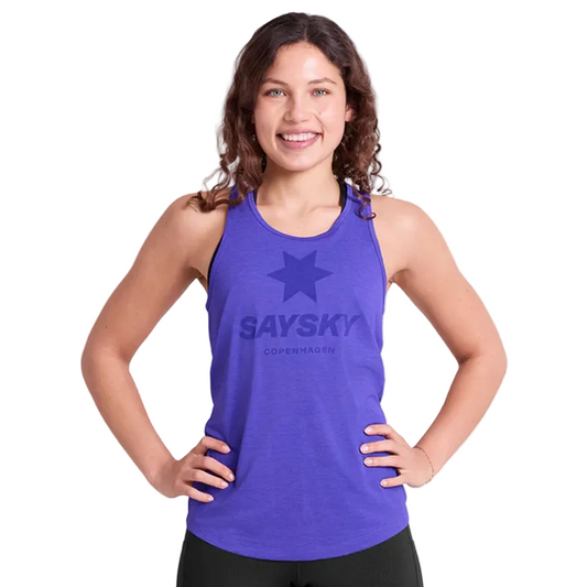 Saysky - Logo Combat Pro Singlet - Purple - Women's