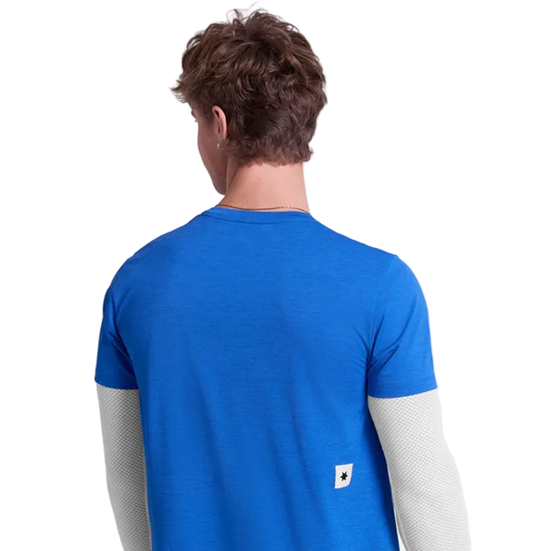 Saysky - Logo Combat Pro T-Shirt - Blue - Men's