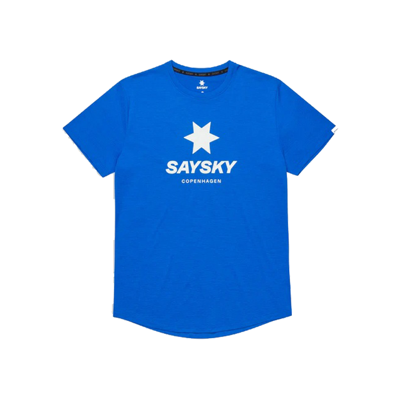 Saysky - Logo Combat Pro T-Shirt - Blue - Men's