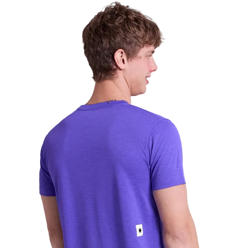 Saysky - Logo Combat Pro T-Shirt - Purple - Men's