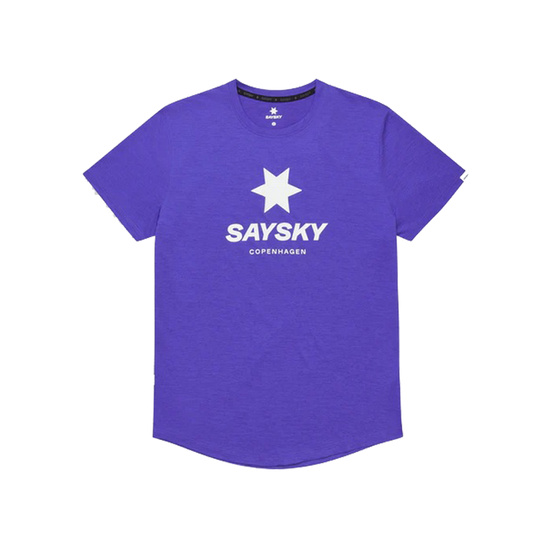 Saysky - Logo Combat Pro T-Shirt - Purple - Men's