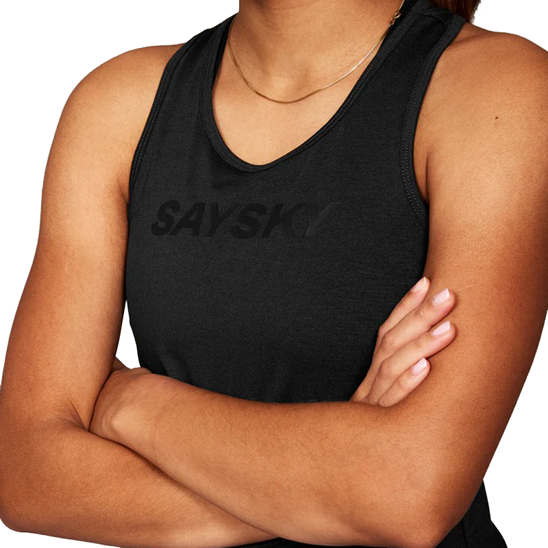 Saysky - Logo Pace Top - Black - Women's