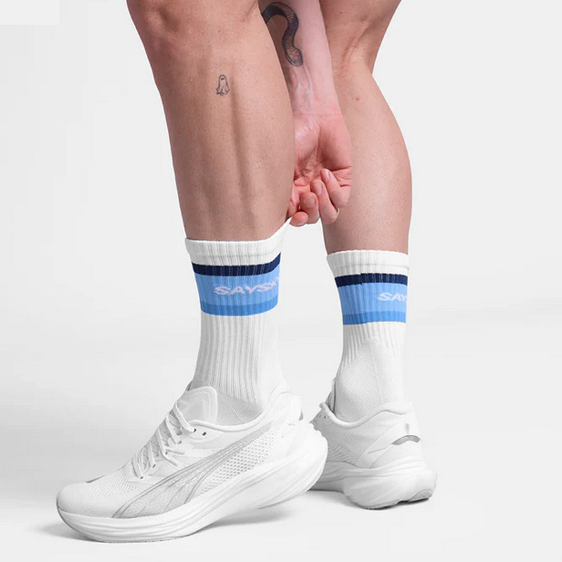 Saysky - Pace High Socks - Blue - Unisex