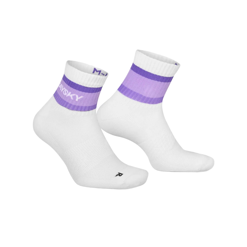 Saysky - Pace Quarter Socks - Purple - Unisex