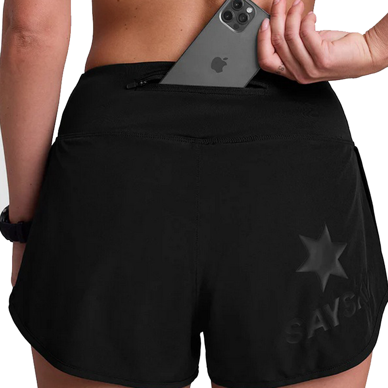 Saysky - Pace Shorts 3" - Black - Women's