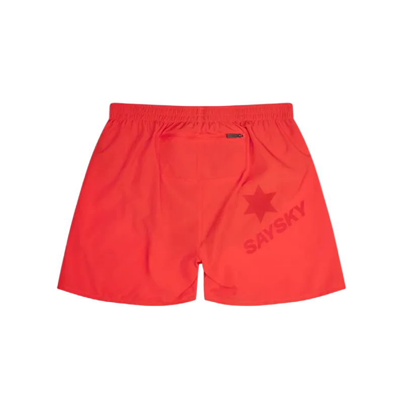 Saysky - Pace Shorts 5'' - Red - Men's