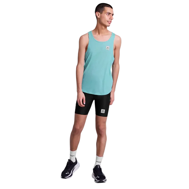 Saysky - Reactive Flow Singlet - Blue Logo - Men's