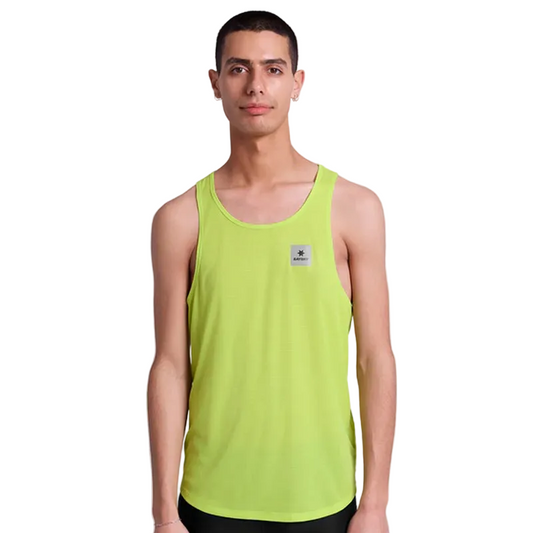 Saysky - Reactive Flow Singlet - Yellow Logo - Men's