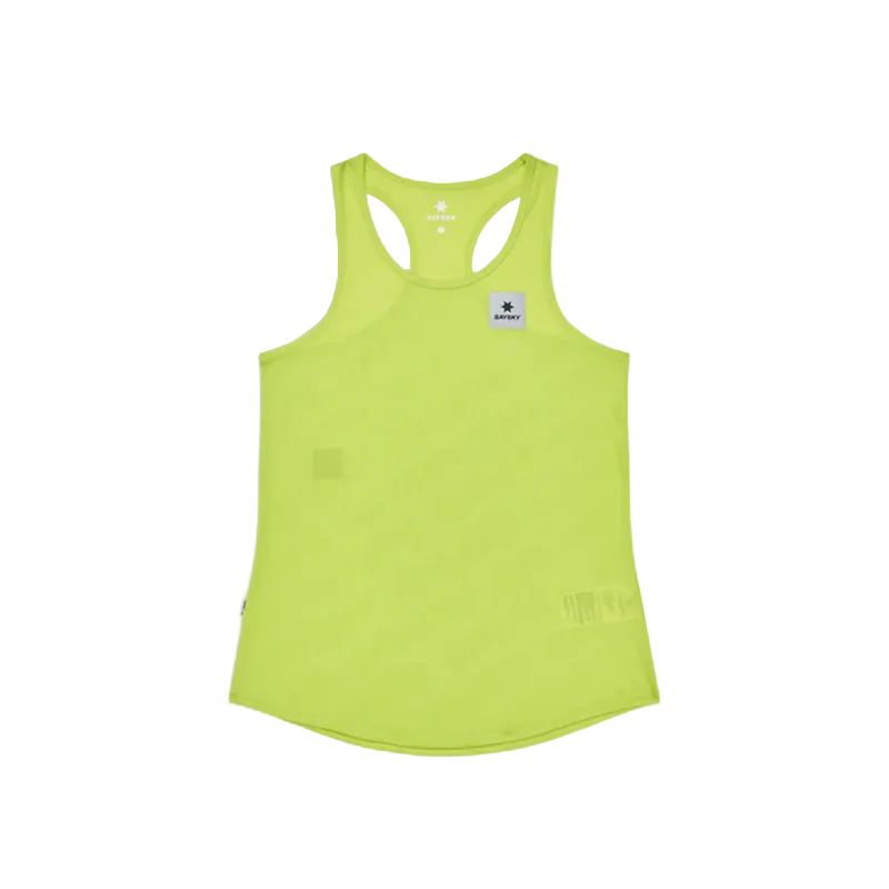 Saysky - Reactive Flow Singlet - Yellow Logo - Women's
