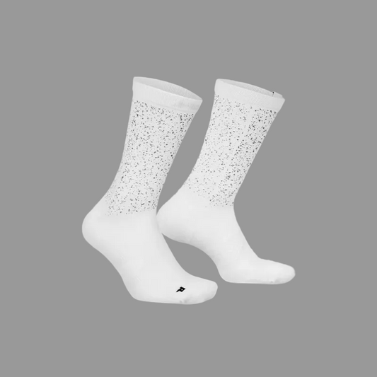 Saysky - Reflective Combat High Socks - White - Unisex