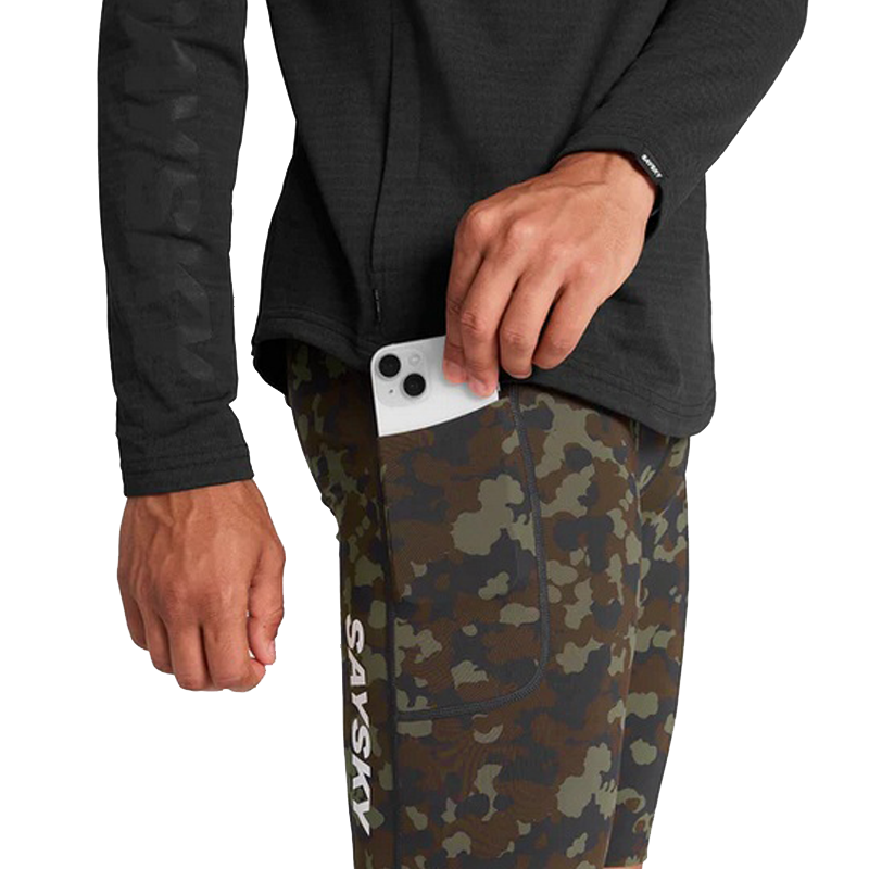 Saysky - Camo Combat+ Short Tights 9" - Brown - Men's