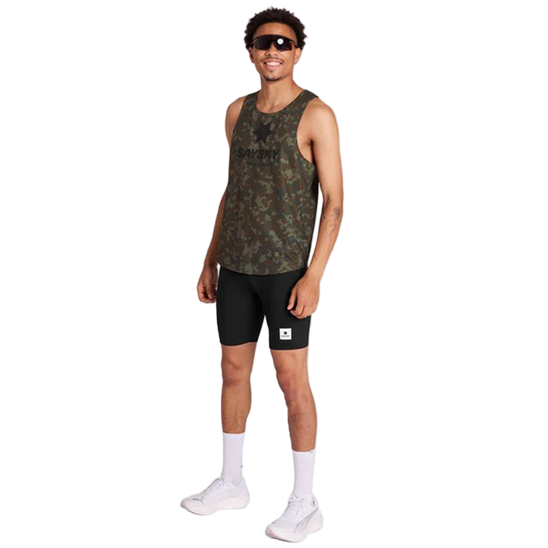 Saysky - Camo Combat Singlet - Brown - Men's