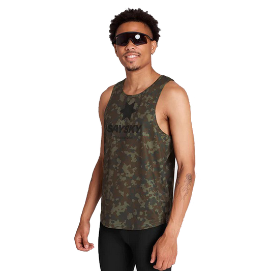 Saysky - Camo Combat Singlet - Brown - Men's