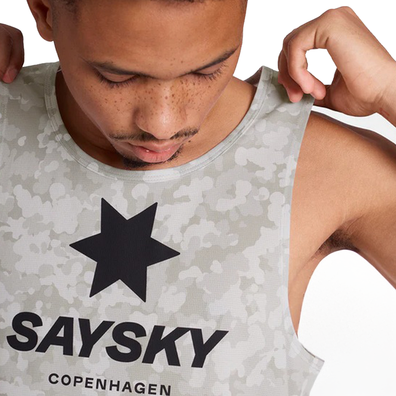 Saysky - Camo Combat Singlet - Sand - Men's