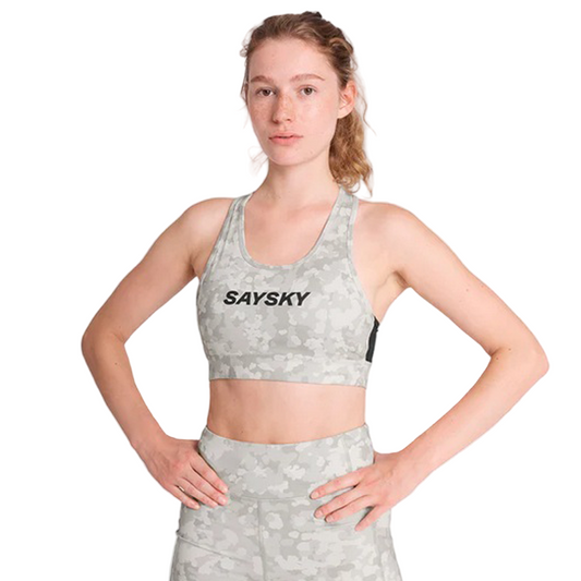Saysky - Camo Combat Sports Bra - Sand - Women's