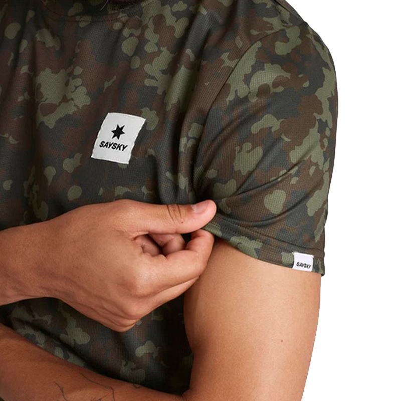 Saysky - Camo Combat T-Shirt - Brown - Men's